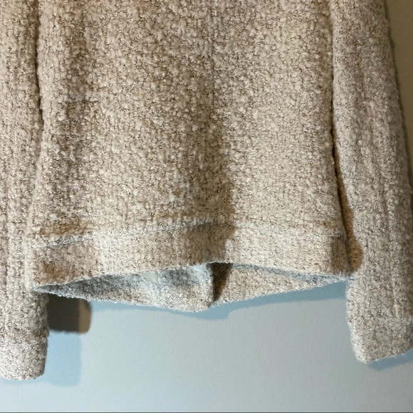 NWT Forever 21 Asymmetrical Zipper Faux Fur Moto Jacket M - Picture 9 of 12